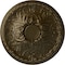 Ekena Millwork Tristan Ceiling Medallion (Fits Canopies up to 5 1/2"), Hand-Painted Brass, 26"OD x 3"P CM26TNBRS - alternate 1